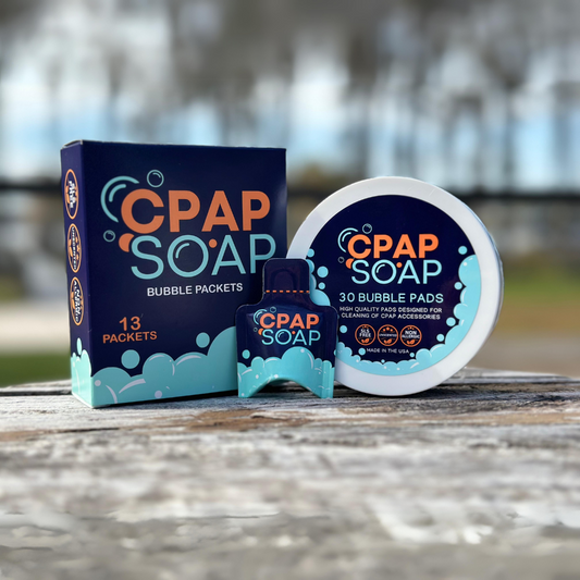 CPAP Soap Bubble Pads + Packets