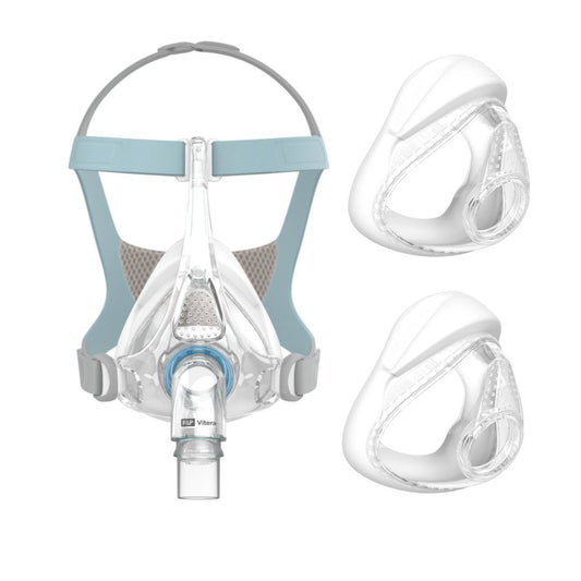 F&P Vitera Full Mask (2 Medium Cushions)