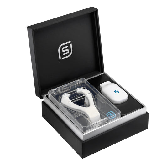 eXciteOSA Therapy Kit inside it's protective packaging