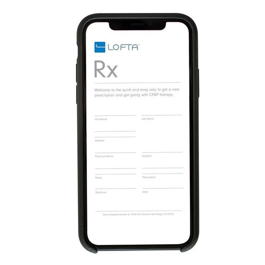 RxExpress Online CPAP Prescription Renewal Service by Lofta