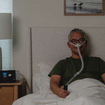 CPAP Tip: Watch TV or Read (With Your Mask On)