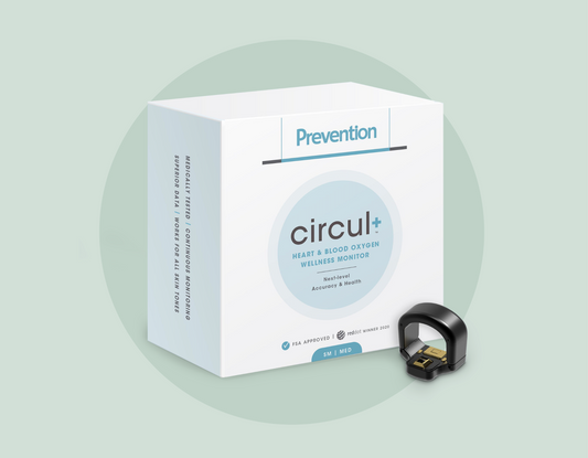The Circle+ Smart Ring monitors blood oxygen levels, heart rate and oxygen desaturation index which is important for Sleep Apnea patients.