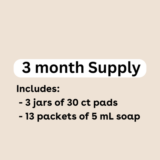 CPAP Soap Bubble Pads + Packets