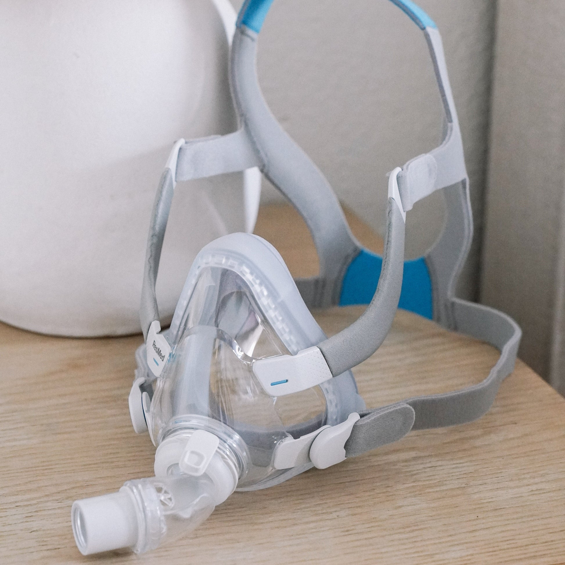 Side view of the ResMed AirTouch™ F20 Full Face CPAP Mask