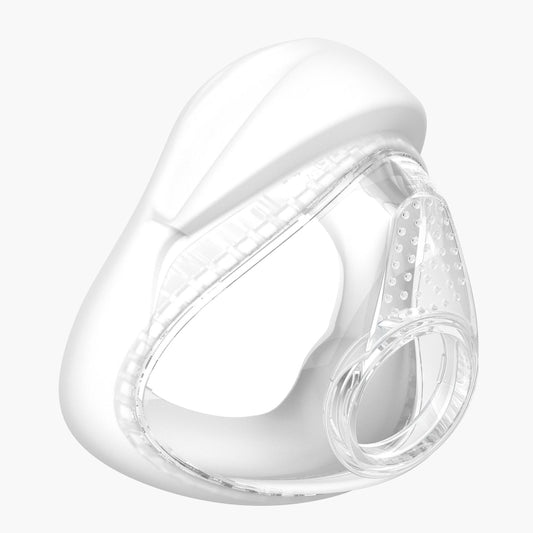 F&P Vitera Full CPAP Mask Cushion on grey background.
