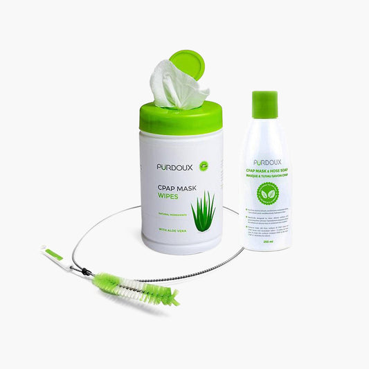 Lofta Cleaning Basics Bundle on grey background.