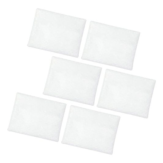 Six white disposable air filters for React Health Luna G3 and G3X CPAP and BiPAP machines