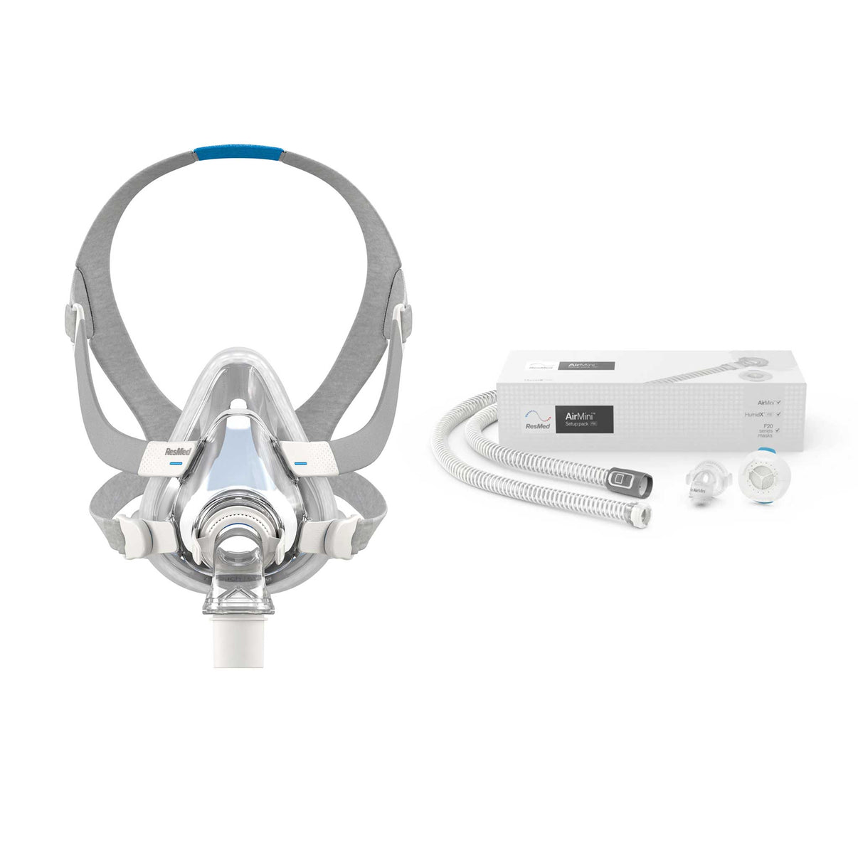 ResMed AirTouch™ F20 Full Face Mask - Complete System | Lofta