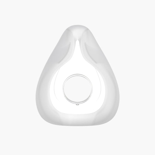 ResMed AirFit™ F20 Full CPAP Mask Cushion on grey background.