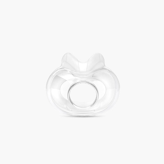 ResMed AirFit™ F30 Full Hybrid CPAP Mask Cushion on grey background.