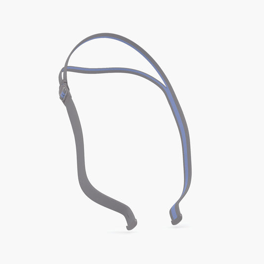 ResMed AirFit™ N30 Nasal CPAP Mask Headgear on grey background.