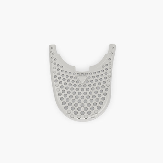 ResMed AirMini™ Travel CPAP Replacement Filter Cover on grey background.