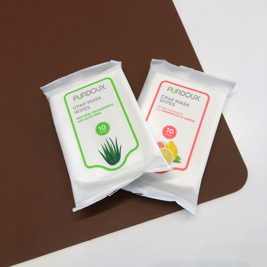 CPAP Mask Wipes Citrus Sample Pack 10 Wipes