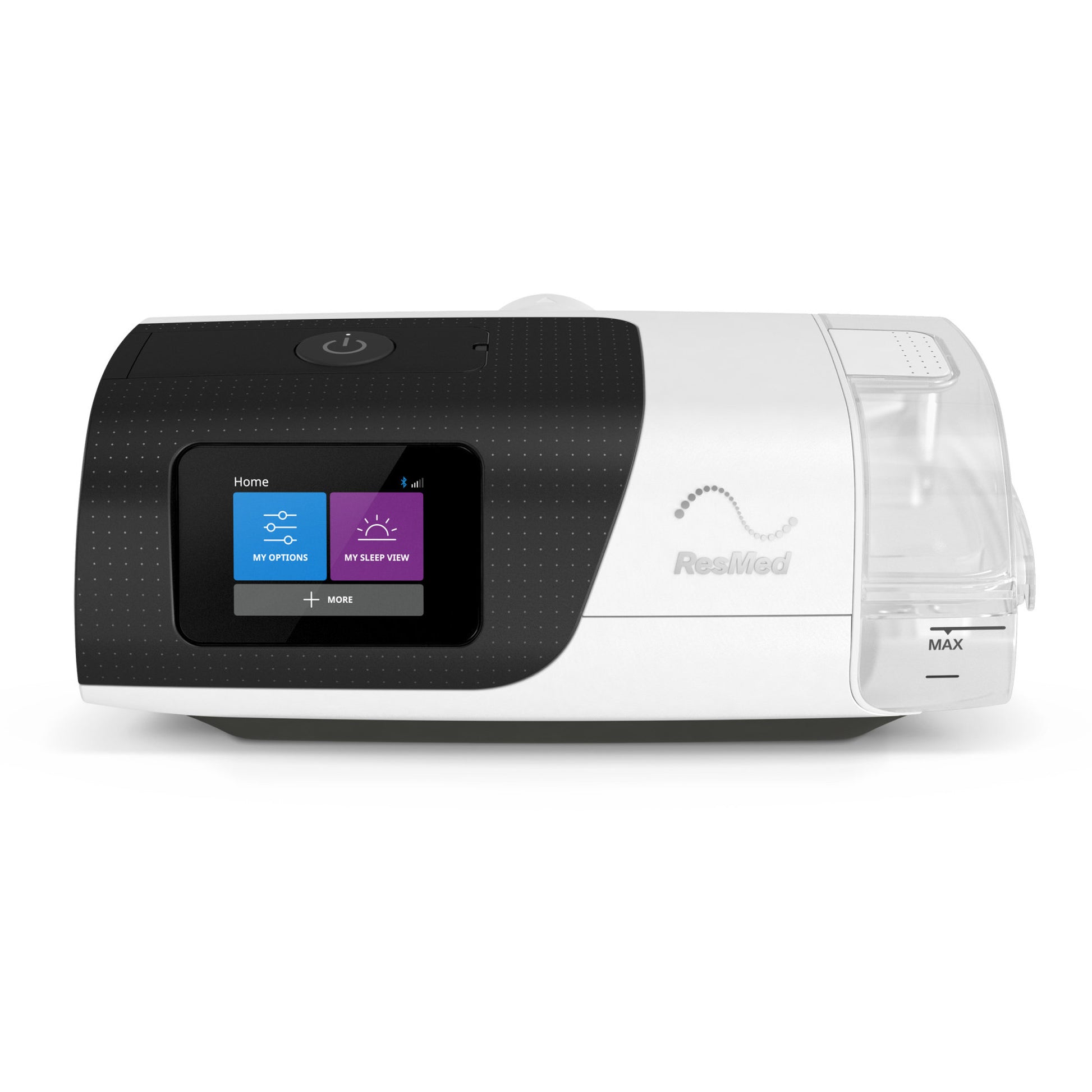 Front view of the Resmed AirSense 11 AutoSet CPAP Machine available from Lofta.